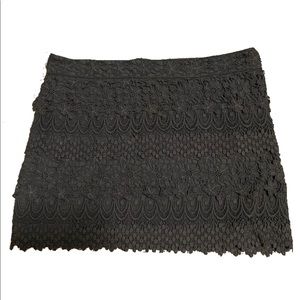 American Eagle Lace Gray Skirt